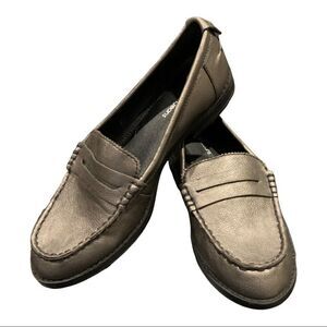 Calvin Klein Jeans Women’s Loafers Bronze Sabira Penny Loafers Size 7